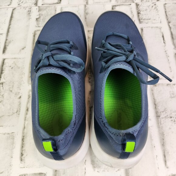 OOfos OOmg Sport LS Low Men\'s Size 10 Blue Slip On Comfort Recovery Shoe